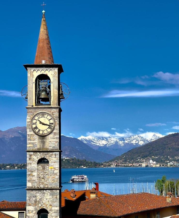 La Finestra Sul Lago, Appartamento In Pieno Centro Laveno Exteriör bild